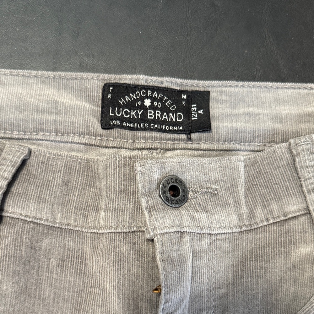 Lucky Brand Gray Corduroy Pants - Picture 2 of 3